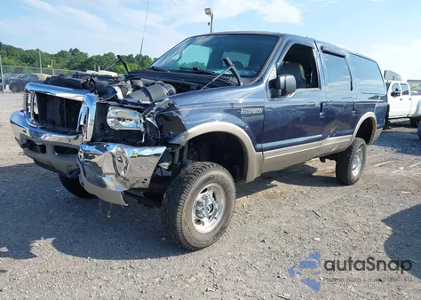 2000 Ford Excursion Limited z USA, uszkodzony, nr VIN 1FMNU43S0YED77761